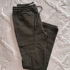 Pacsun cargo green pants .